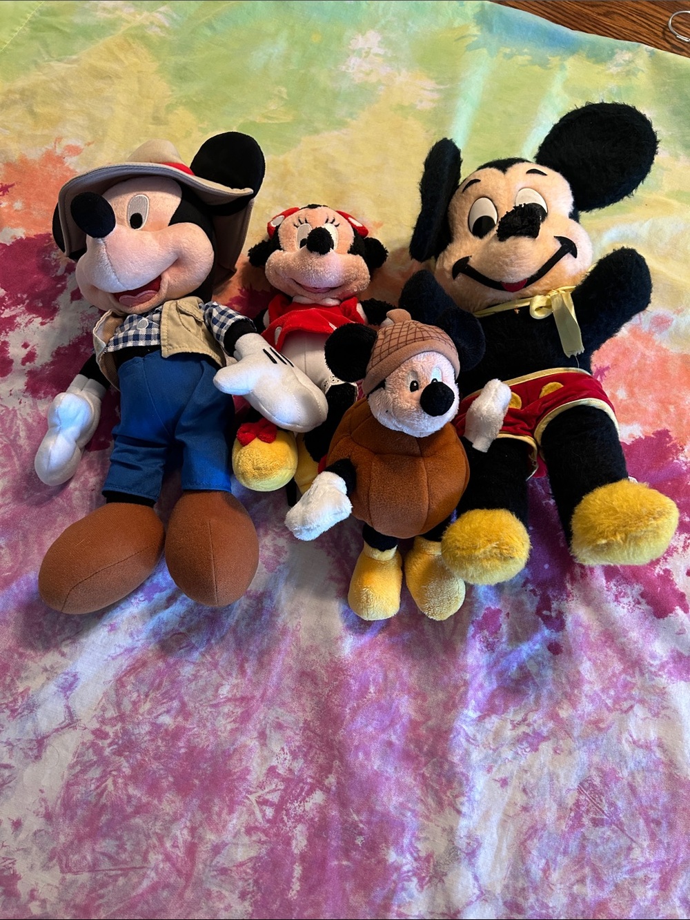 Lot of Disney Plush ! Vintage Mickey Mouse